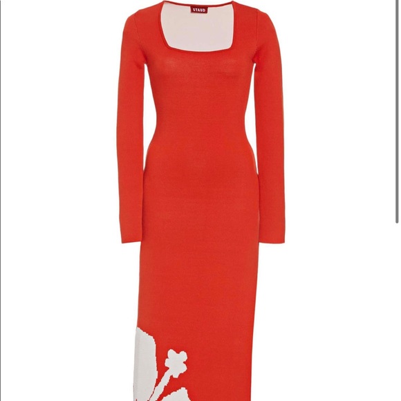 Beautiful Staud long sleeve dress - Picture 1 of 7